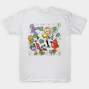 Covid war doodle T-Shirt